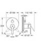 GROHE Lineare 24095001 Смеситель для душа встраиваемый на 3 потребителя