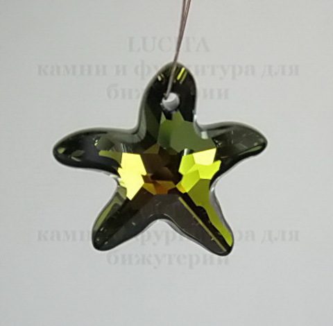 6721 Подвеска Сваровски Морская Звезда Crystal Tabac (28 мм) ()