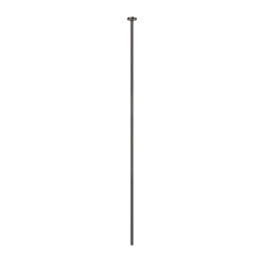 Gessi 316 54096#707 Излив потолочный для удаленного управления, длина под заказ(365-1900мм), цвет: brushed black metal pvd фото