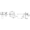 TOTO MH/NEOREST TLG04310R Смеситель для раковины, скрытый монтаж, цвет: хром