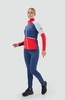 Женская тренировочная лыжная куртка Nordski Pro 2.0 white-red-blue - 21