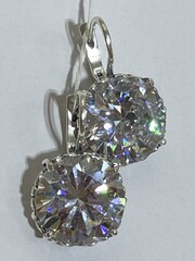 Ева (серьги из серебра)