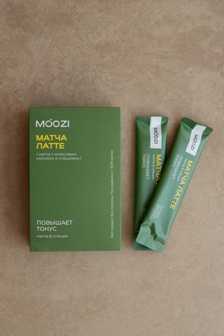 Матча латте с кокосовым молоком
