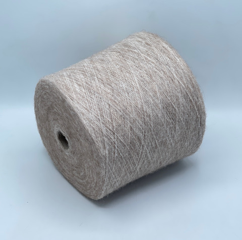 Filitali lab, Pampas, 1500м, 25% Альпака, 10% Шерсть, 35% Полиамид, 30%Акрил, Бежевый меланж(515/95), 40515