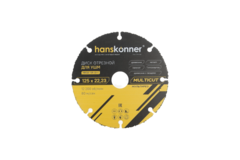 Диск отрезной мультирез карбид вольфрамовый 125x22,23 hanskonner