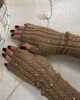 Описание митенок GLAM Mittens
