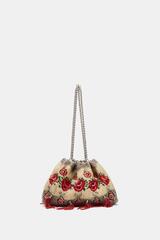 ZARA СУМКА РУЧНОГО ФОРМАТА С БИСЕРОМ ZW COLLECTION, РАЗНОЦВЕТНЫЙ