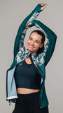 Женская беговая куртка Noname Trail Running Jkt Wos Green