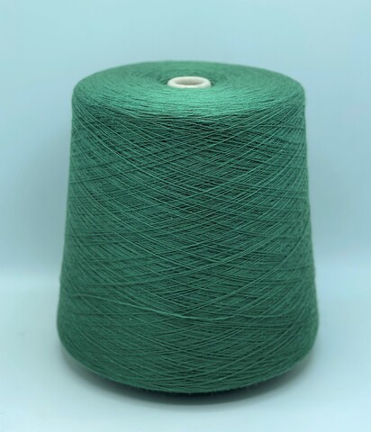 Folco (пр.Италия). 25/2 1250м/100гр, 50% меринос, 50% акрил, цвет-Зеленый , арт.20503