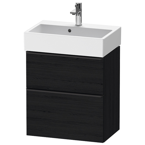 Duravit D-Neo DE432901616 Тумбочка подвесная компакт,625x584x372, 1 ящик, цвет: Black Oak