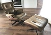 Кресло Eames Lounge с оттоманкой — фото 12