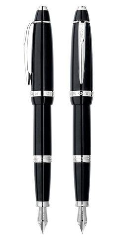 Ручка перьевая Cross Affinity, Opalescent Black CT, F (AT0426-1FS)