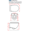 ArtCeram File 2.0 FLV004 15 00 Унитаз подвесной, цвет: серый
