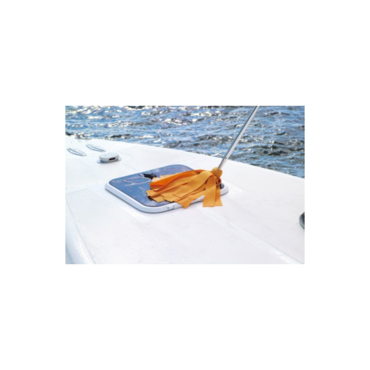 DRYING MOP WITH STRIPS