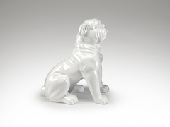 Фигурка большая White Bulldog белая
