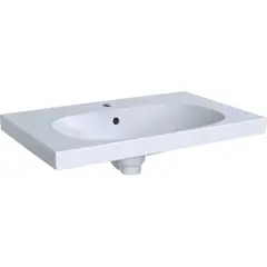 Geberit Acanto 500.622.01.2 Раковина с полкой 75x48.2см, белый фото