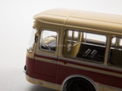 LiAZ-677 beige-burgundy 1:43 Modimio Our Buses #28
