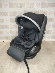 Автокресло детское Indigo MAX-X Isofix группа 0/1/2/3 (0-36) графит