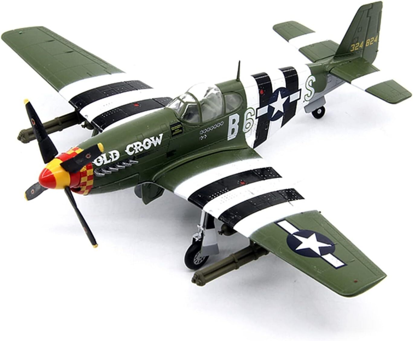 Модель Американский Истребитель P-51 B/C Mustang масштаб 1:72