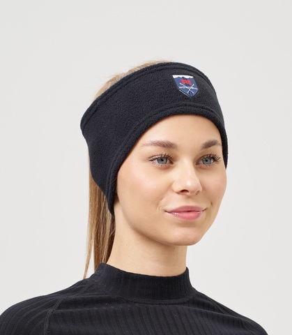 Тренировочная повязка Nordski Fleece Warm black