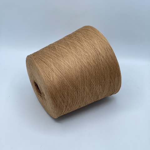 Бобинная пряжа,Cotton combed, 1693м. 100%Хлопок, Кэмел(786), 39133