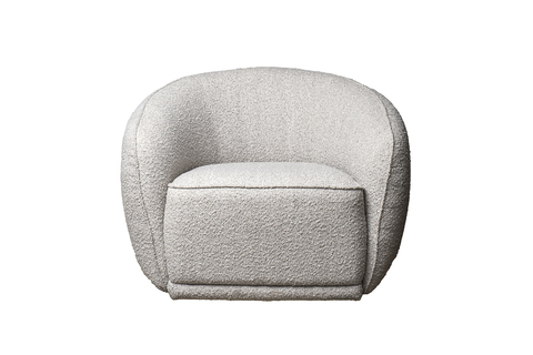 Кресло Garda Decor Тулон (GD, Toulon) бежевый букле Orso-BEG 92*82*69 см
