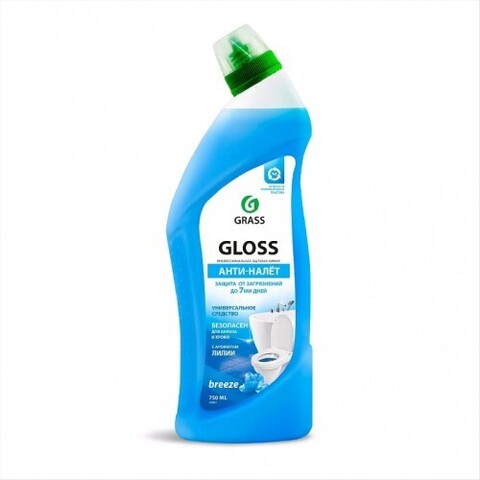 GraSS Чистящий гель для ванной и туалета GraSS Gloss breeze 750мл