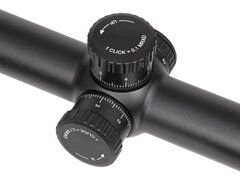 Оптический прицел Gaut Obsidian 1-6x24, сетка 39, SFP, подсветка красная, 30мм, 0.1 МIL, IPX7, 510г
