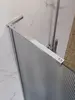 BelBagno UNO-L-1-TB-90-FL-Cr Душевая перегородка универсальная с односторонним входом, стекло рифлёное, профиль хром, 900x2000 мм