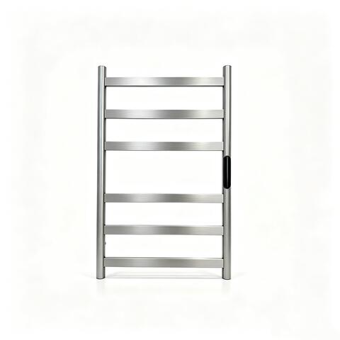 Полотенцесушитель электрический REIN Classic Cube 6-Nickel-6050, 600*500 мм