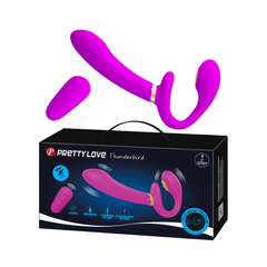 Pretty Love Thunderbird Безремневой страпон с электростимуляцией bw-022068W