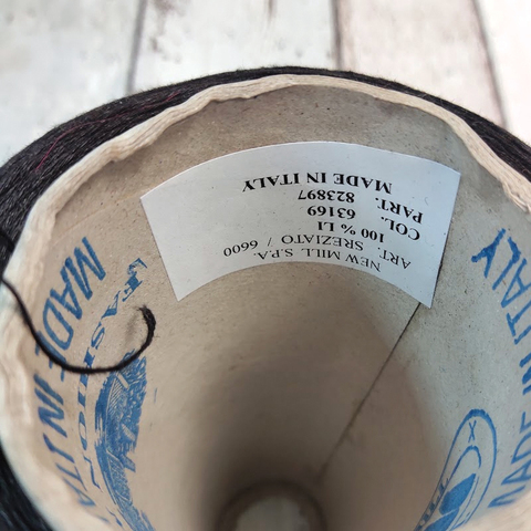 Лен 100%  NEW MILL / SPEZIATO 660 черный