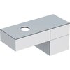 Geberit VariForm 501.183.00.1 Тумба под раковину, 120x55x51см, белый / лакированный глянцевый, белый / матовый