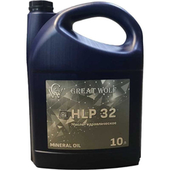 Масло гидравлическое HLP 32 Great Wolf GWM-032/10 (10л, минеральное)