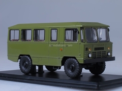 GAZ-66 AMS-66 Army Bus khaki 1:43 Start Scale Models (SSM)