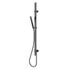 Bossini Apice D48088.073 Душевая штанга FLAT из латуни 110 см..,душевая лейка ,шланг Cromolux 150 см, цвет черный матовый