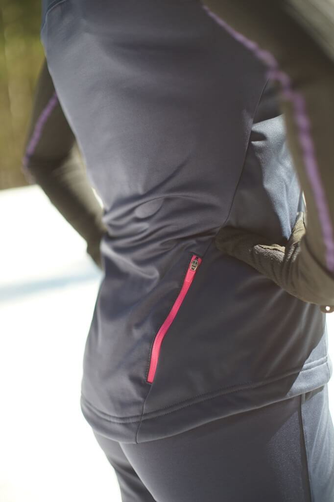 Nordski Jr Motion детский лыжный жилет blueberry-pink - 3