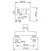 WasserKRAFT Vils 5602 Смеситель для душа, цвет: хром