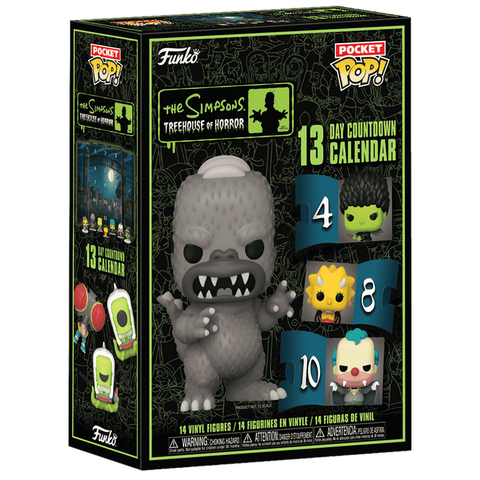 Набор подарочный Funko Advent Calendar. Simpsons Treehouse Of Horror: 13 Day Countdown Calendar