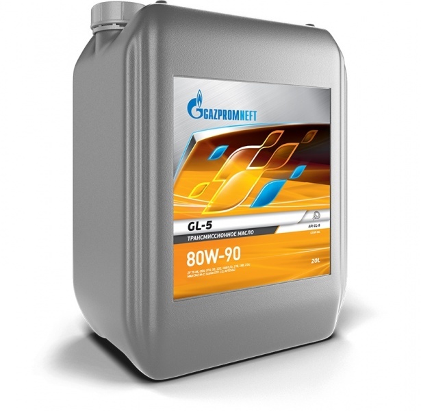 Масло трансмиссионное Gazpromneft GL-5 80W90 минеральное 20 л