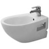 Duravit DuraPlus 2532104700 Биде подвесное, с перел., с 1 отв. под смес. 360x575мм, цвет:Пергамон