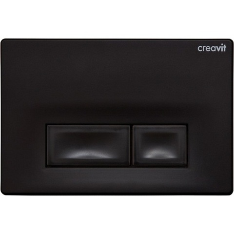 Creavit Ore GP3002.02 Клавиша смыва, цвет: чёрный