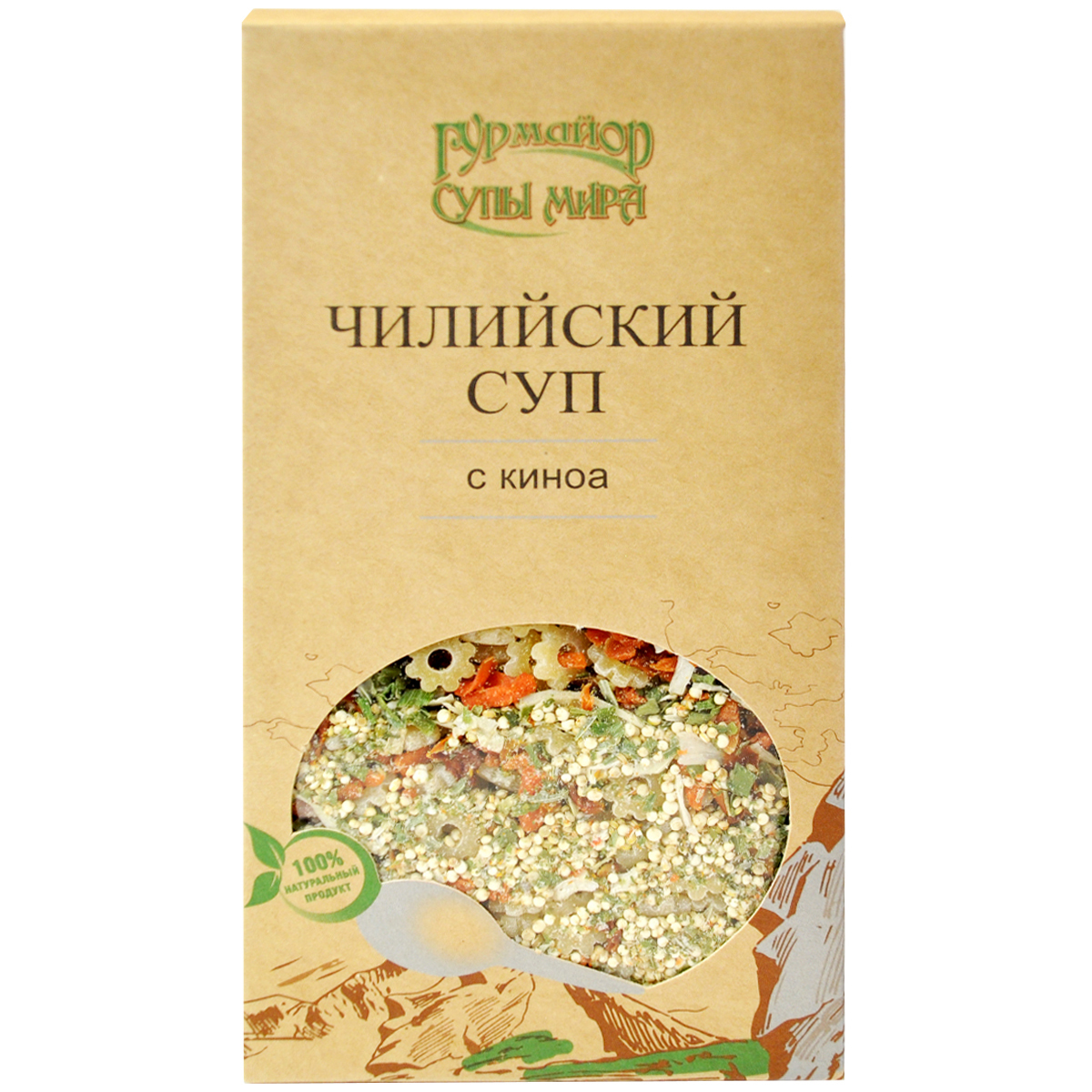 Чилийский суп с киноа СУПЫ МИРА 210 г