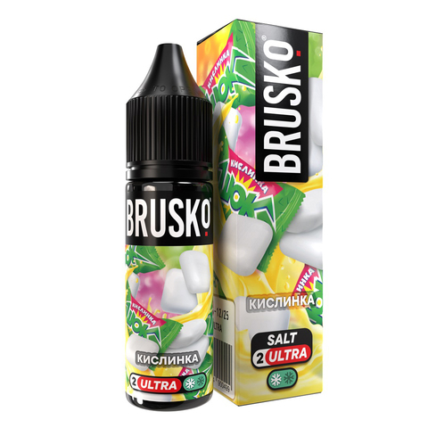 Жидкость BRUSKO Salt (Chubby) 2% ULTRA 35 ml - Кислинка