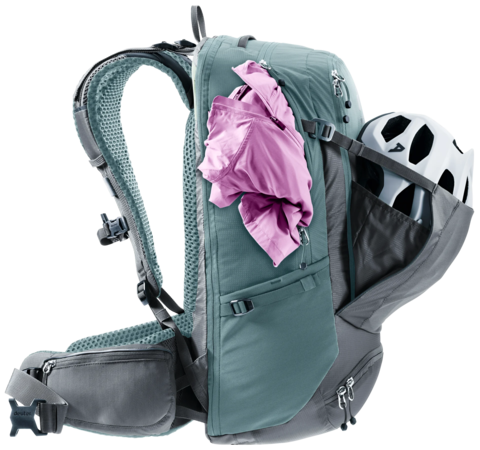Картинка рюкзак велосипедный Deuter Trans Alpine Pro 28 Graphite/Shale - 7