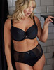 Трусы высокие Mefemi ROXANE Classic черный