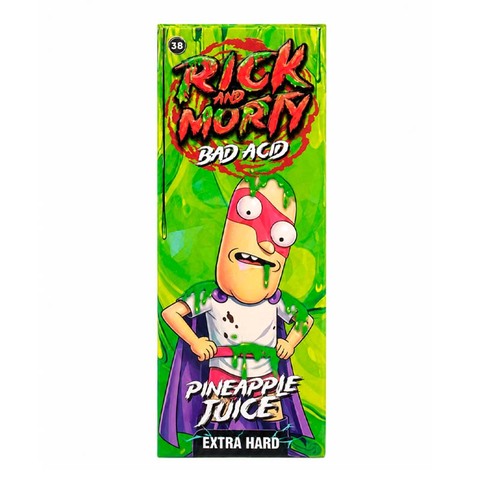 Rick & Morty Bad Acid Salt 2% Extra HARD 30 ml - Кислый ананасовый сок