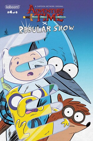Adventure Time x Regular Show #4 (Cover C)
