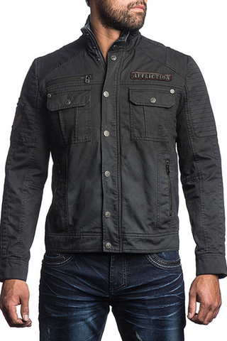 Affliction | Куртка мужская Dusty Trail Jacket 110OW264 перед