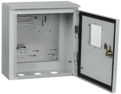 Корпус ЩУ 1/1-1 TITAN 310х300х150мм У1 IP66 метал. IEK MKM51-N-04-54